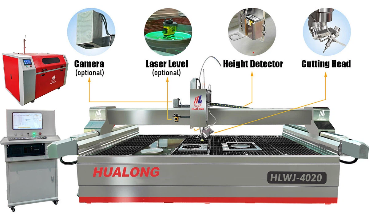 Industrial Water Jet Cutting Machine Industrial Water Jet Cutting Machine